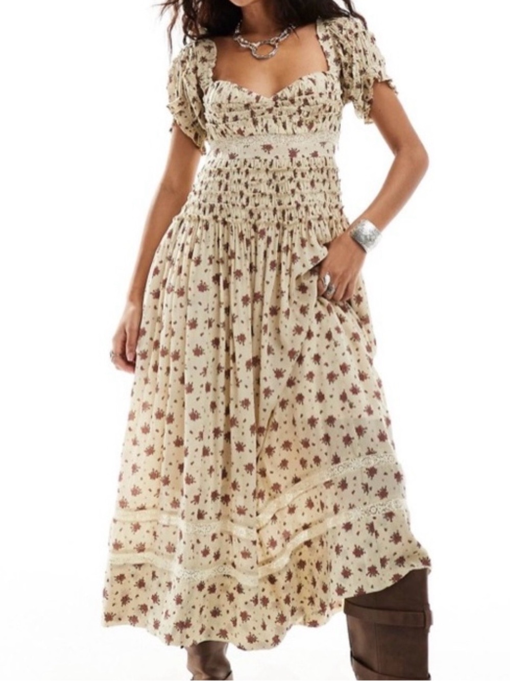 Free People Juniper Midi Dress SZ 6, NWT